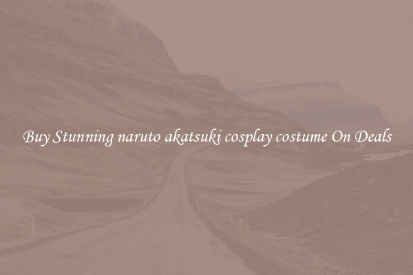 Buy Stunning naruto akatsuki cosplay costume On Deals