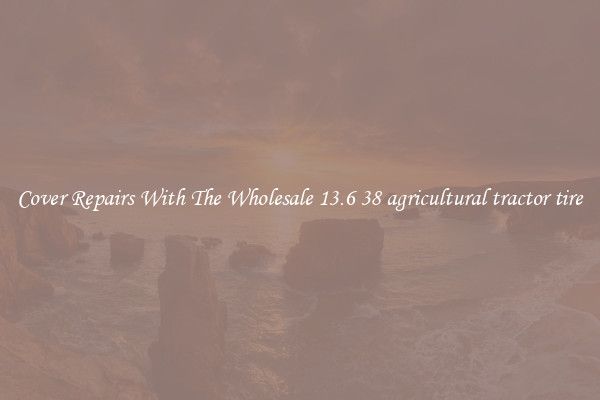  Cover Repairs With The Wholesale 13.6 38 agricultural tractor tire 