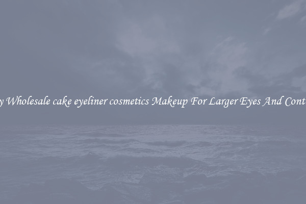 Buy Wholesale cake eyeliner cosmetics Makeup For Larger Eyes And Contrast
