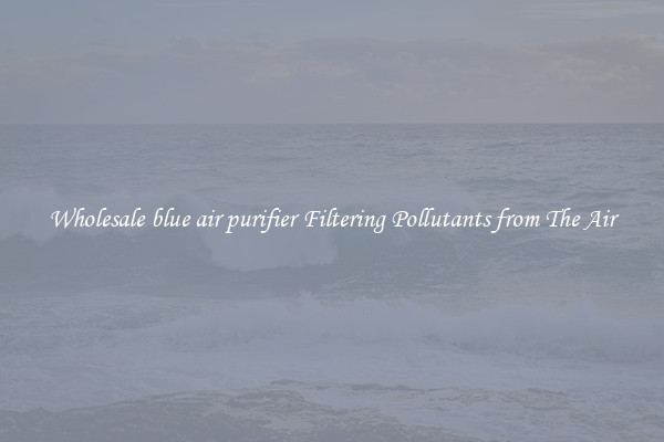 Wholesale blue air purifier Filtering Pollutants from The Air