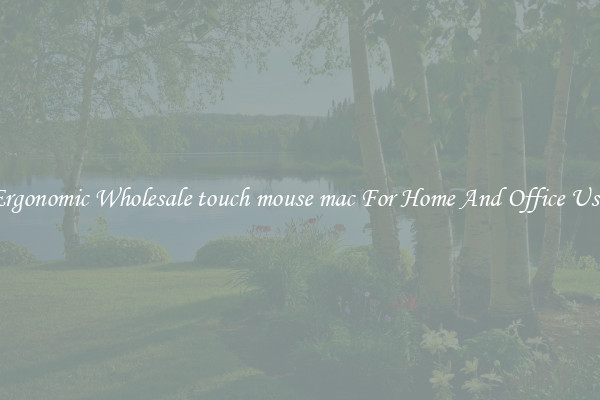 Ergonomic Wholesale touch mouse mac For Home And Office Use.