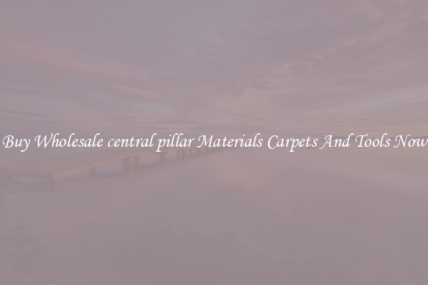 Buy Wholesale central pillar Materials Carpets And Tools Now